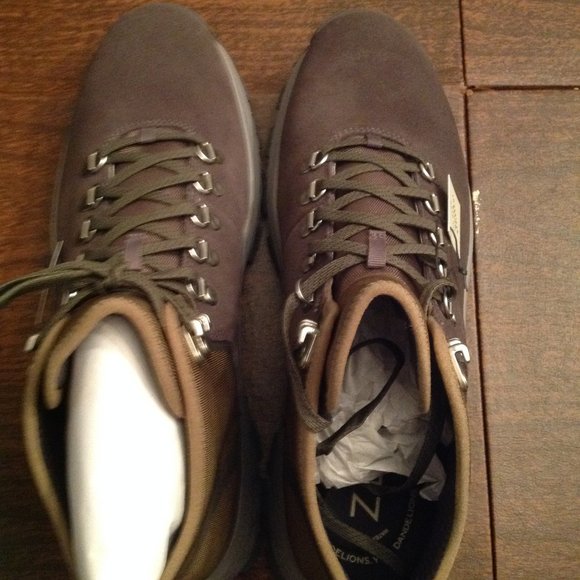 Cole Haan Men's ZeroGrand Gray Suede & Textile WR ZG St Hiker Boots - 11.5M- NIB - Picture 6 of 10